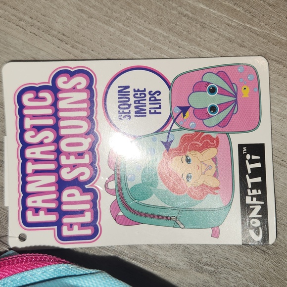 NWT mermaid backpack - Picture 3 of 10